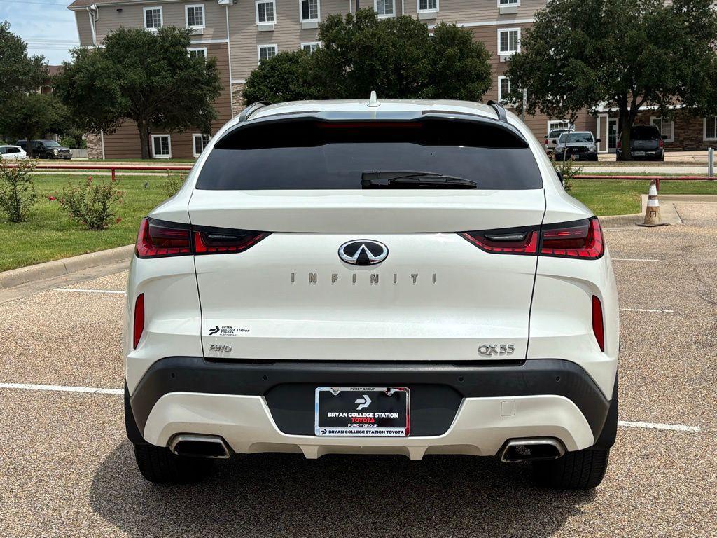 used 2022 INFINITI QX55 car, priced at $30,992