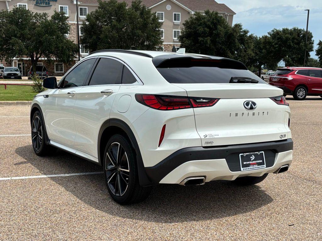 used 2022 INFINITI QX55 car, priced at $30,992