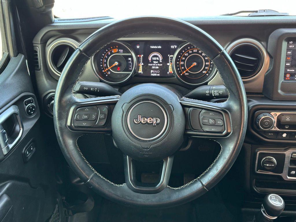 used 2020 Jeep Wrangler car, priced at $23,000