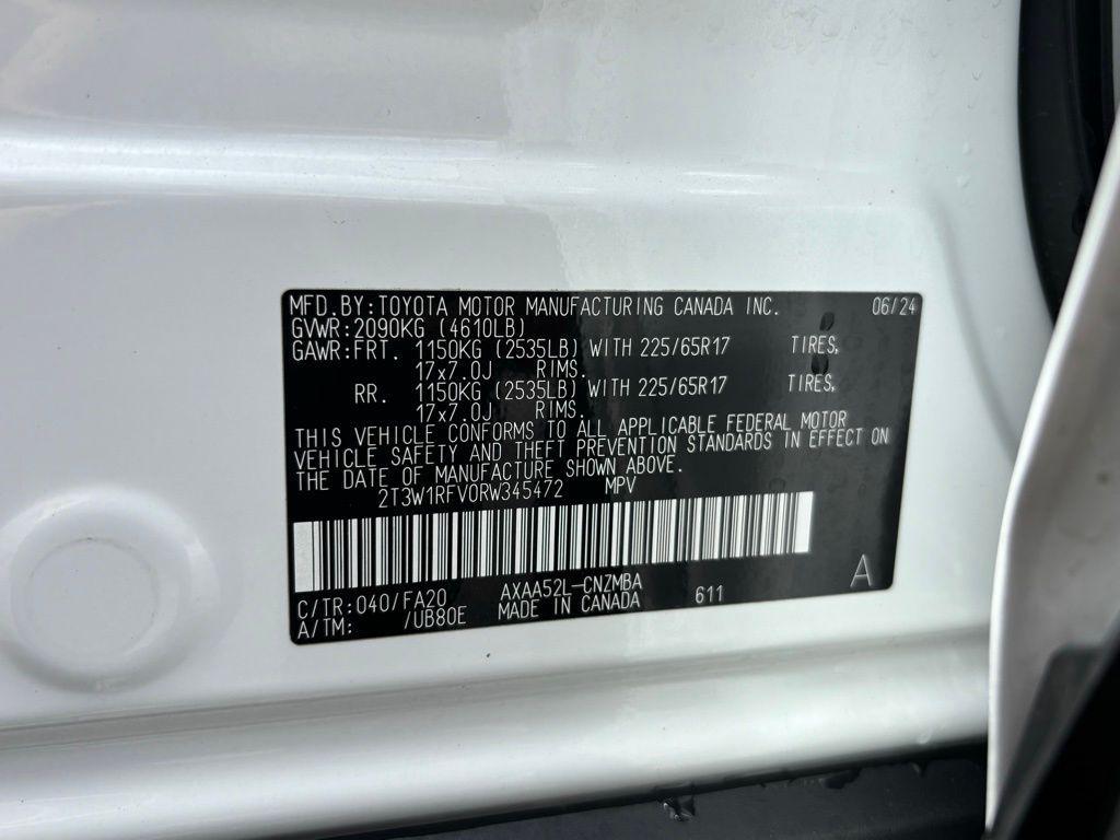 used 2024 Toyota RAV4 car, priced at $30,055