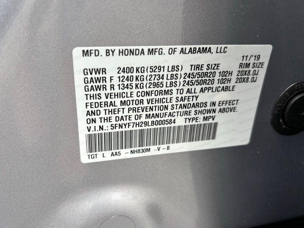 used 2020 Honda Passport car, priced at $24,991