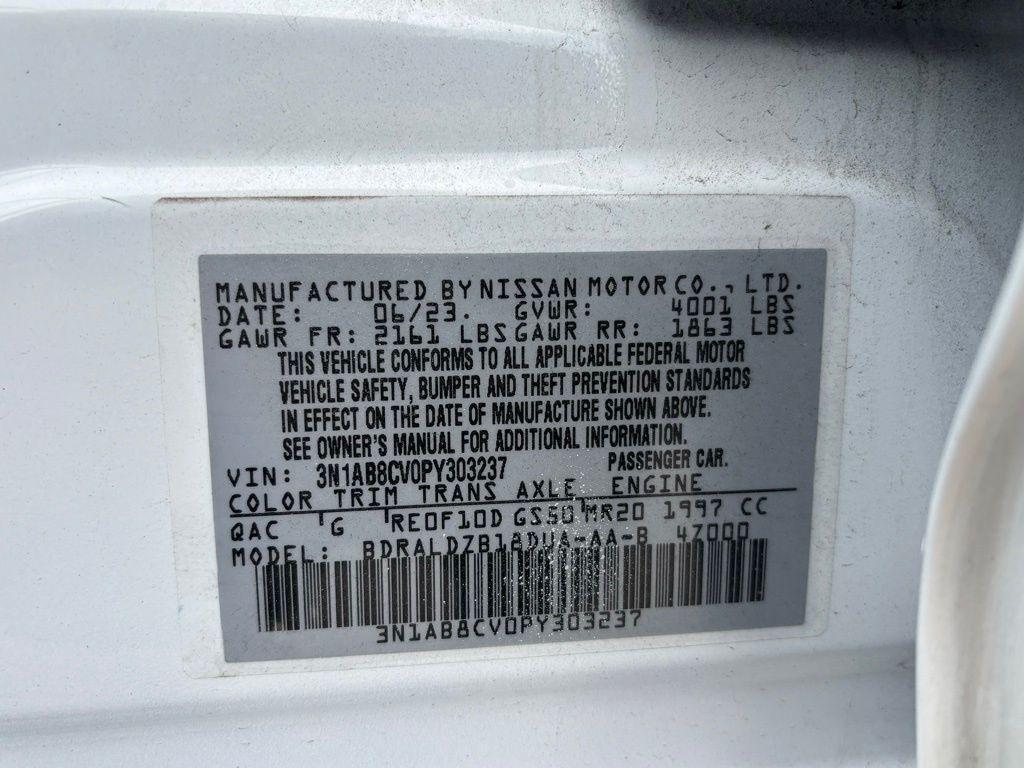 used 2023 Nissan Sentra car, priced at $19,991