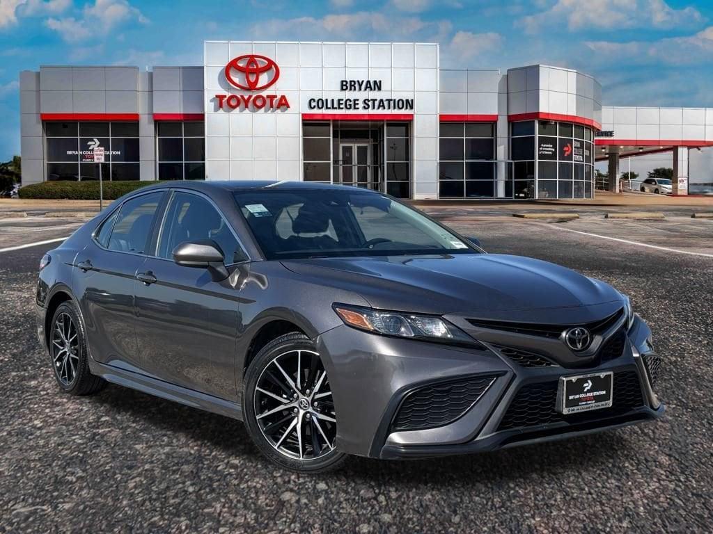used 2021 Toyota Camry car, priced at $22,000