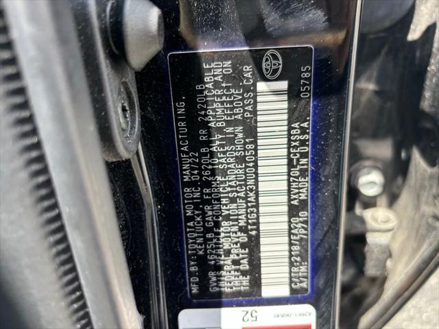 used 2022 Toyota Camry car, priced at $24,888