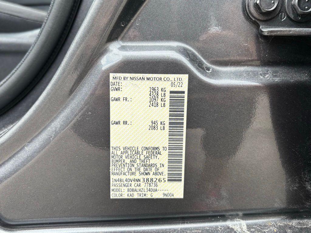 used 2022 Nissan Altima car, priced at $18,963