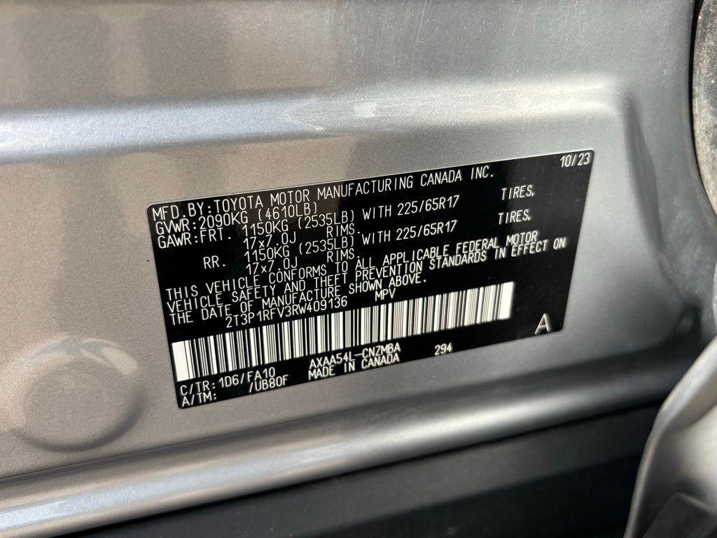 used 2024 Toyota RAV4 car, priced at $28,051