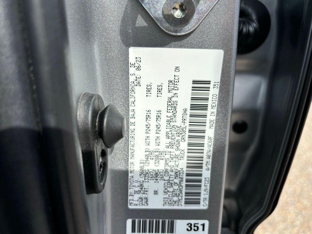 used 2023 Toyota Tacoma car, priced at $37,591