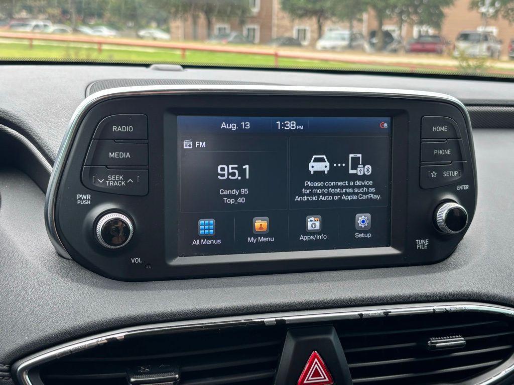 used 2020 Hyundai Santa Fe car, priced at $18,991