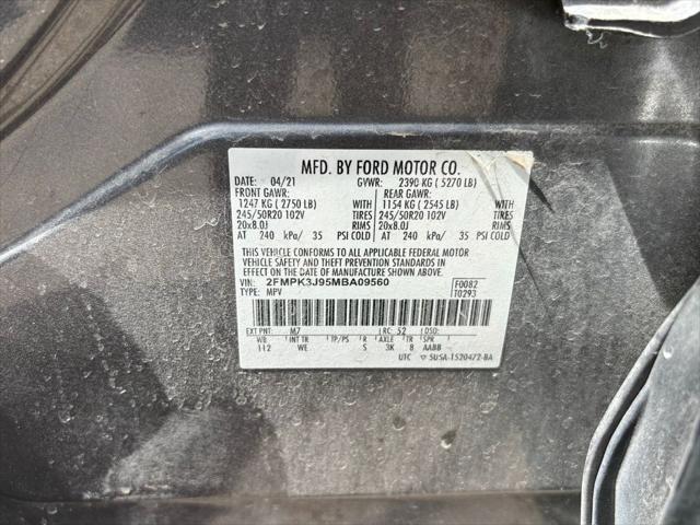 used 2021 Ford Edge car, priced at $20,991
