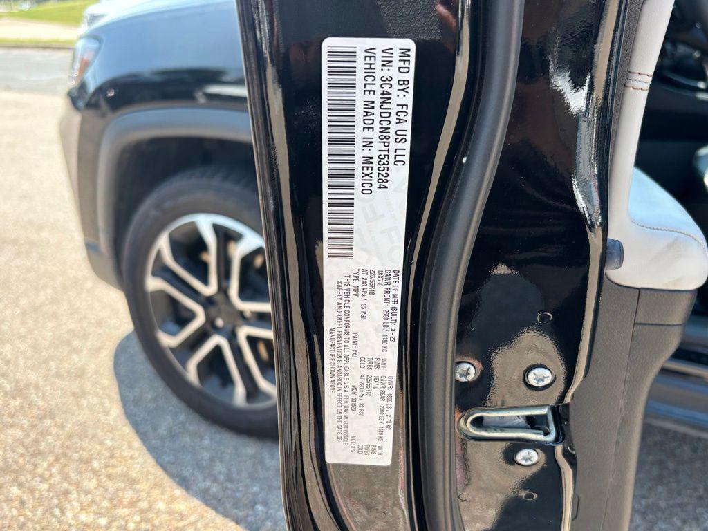 used 2023 Jeep Compass car, priced at $21,888