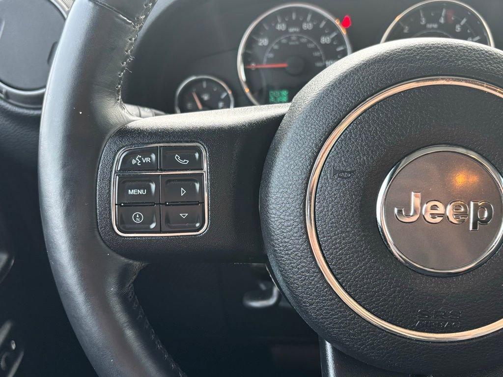 used 2016 Jeep Wrangler Unlimited car, priced at $19,726