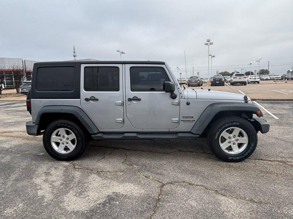 used 2016 Jeep Wrangler Unlimited car, priced at $19,726