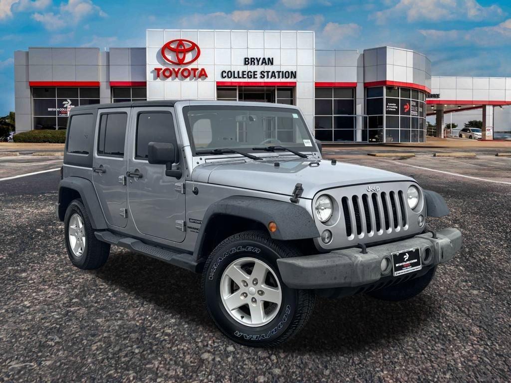 used 2016 Jeep Wrangler Unlimited car, priced at $19,726