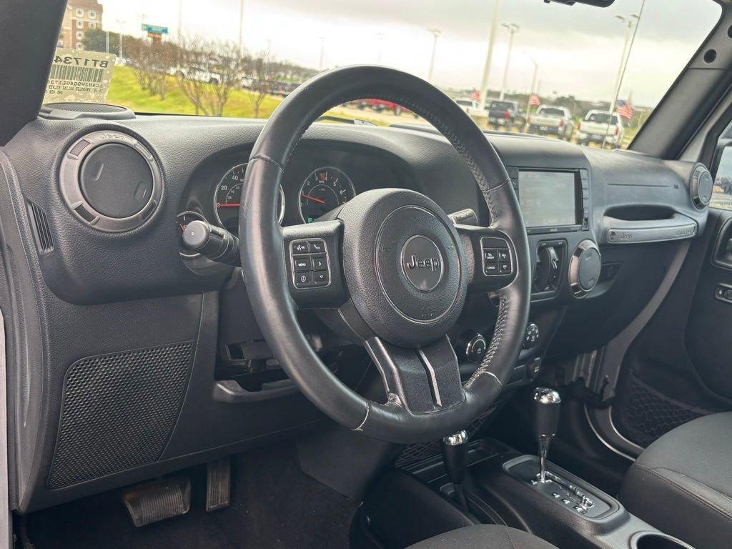 used 2016 Jeep Wrangler Unlimited car, priced at $19,726