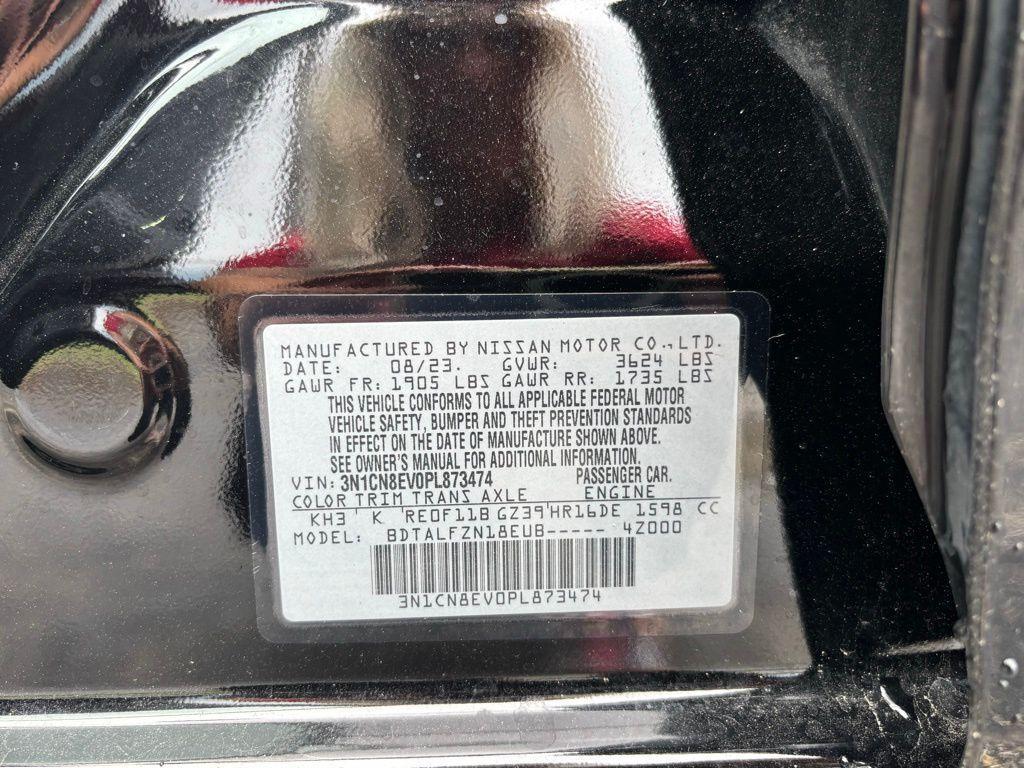 used 2023 Nissan Versa car, priced at $16,909