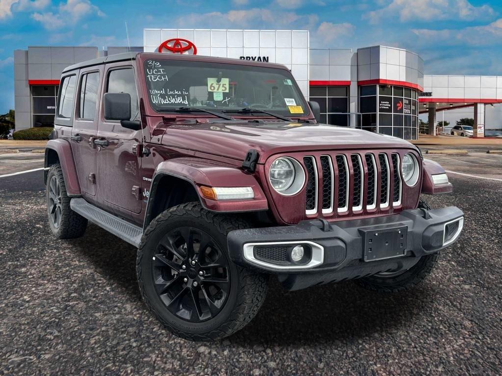 used 2021 Jeep Wrangler Unlimited 4xe car, priced at $32,197