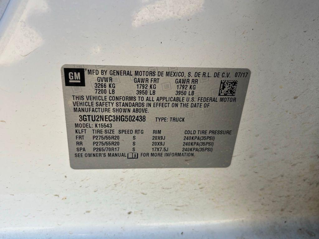 used 2017 GMC Sierra 1500 car, priced at $29,169
