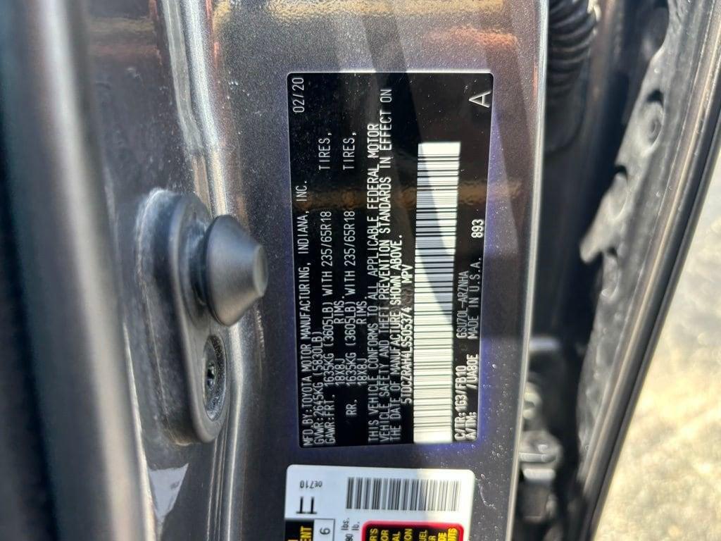 used 2020 Toyota Highlander car, priced at $24,991