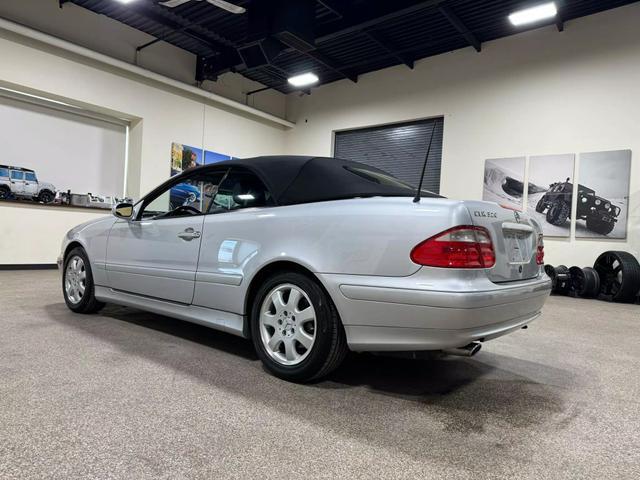 used 2002 Mercedes-Benz CLK-Class car, priced at $22,990