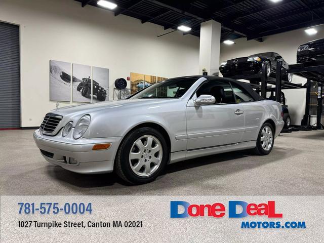 used 2002 Mercedes-Benz CLK-Class car, priced at $22,990