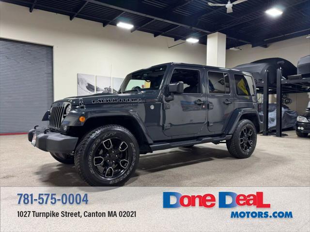 used 2017 Jeep Wrangler Unlimited car, priced at $27,990