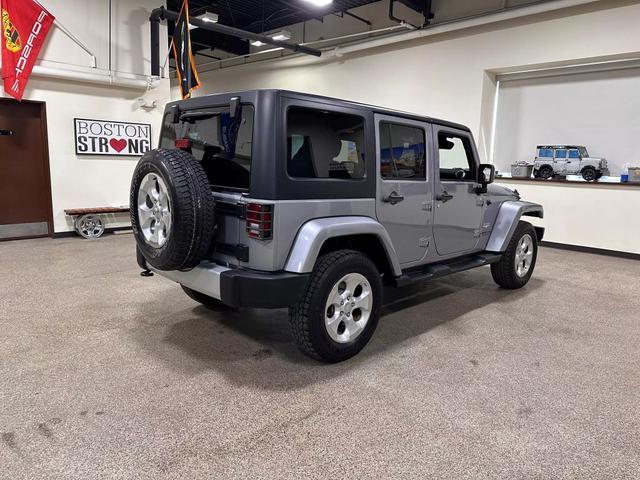 used 2015 Jeep Wrangler Unlimited car, priced at $21,990