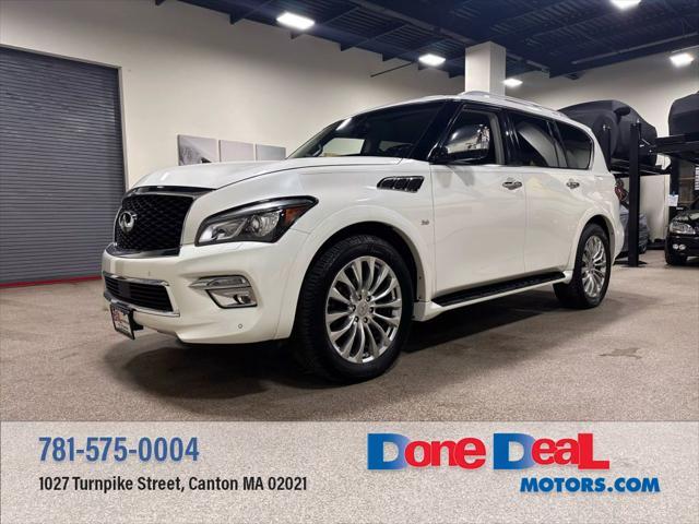 used 2017 INFINITI QX80 car, priced at $24,990