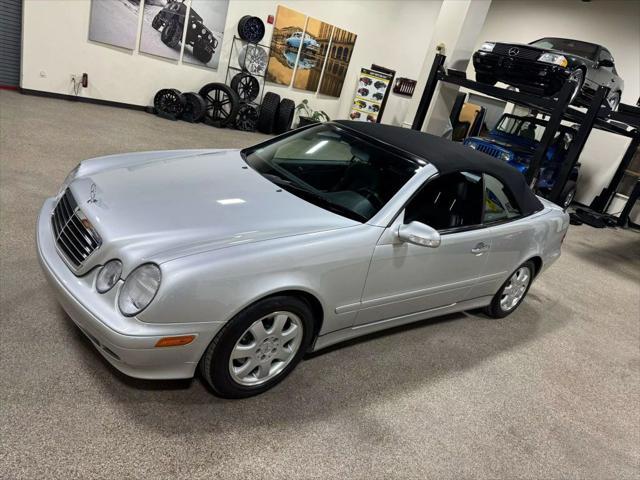 used 2002 Mercedes-Benz CLK-Class car, priced at $21,990