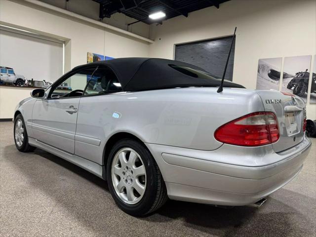 used 2002 Mercedes-Benz CLK-Class car, priced at $21,990