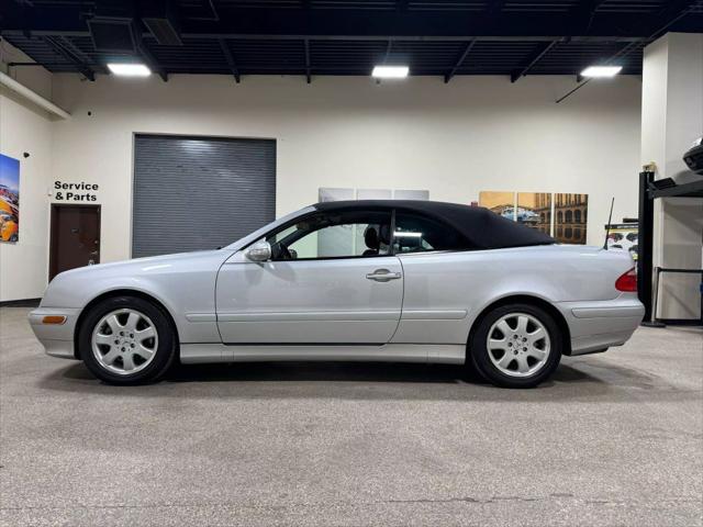 used 2002 Mercedes-Benz CLK-Class car, priced at $21,990