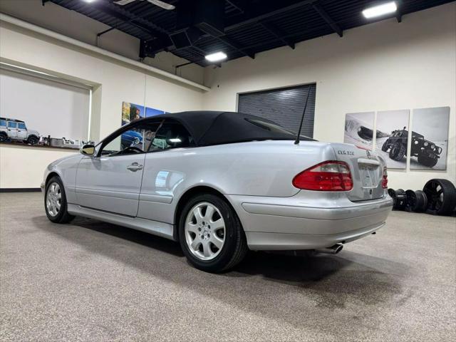 used 2002 Mercedes-Benz CLK-Class car, priced at $21,990