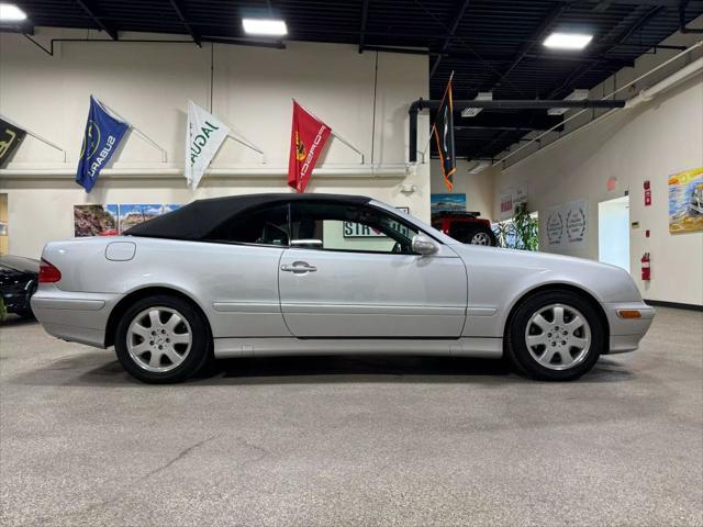 used 2002 Mercedes-Benz CLK-Class car, priced at $21,990