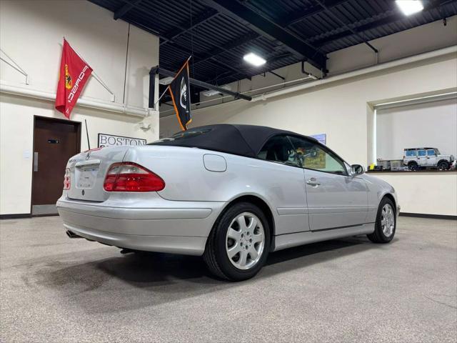 used 2002 Mercedes-Benz CLK-Class car, priced at $21,990