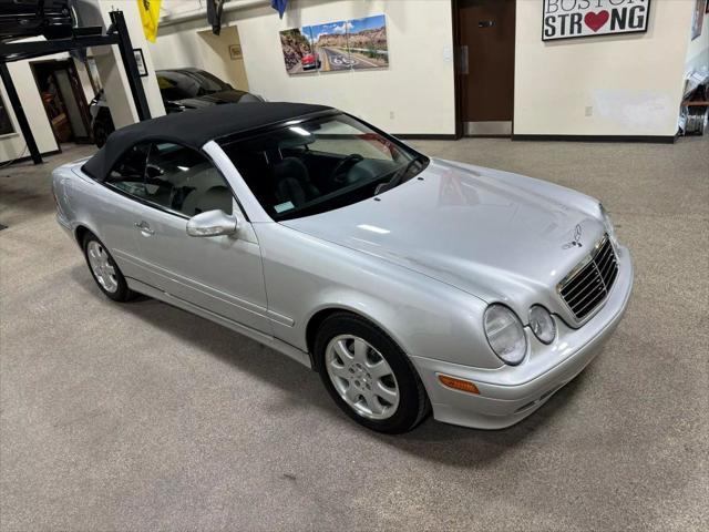 used 2002 Mercedes-Benz CLK-Class car, priced at $21,990