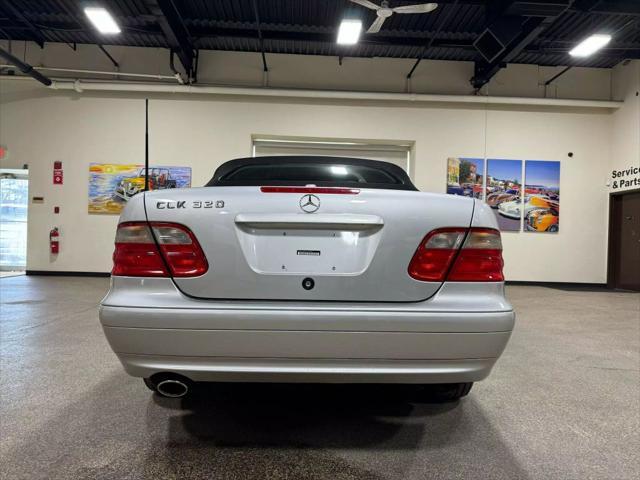 used 2002 Mercedes-Benz CLK-Class car, priced at $21,990