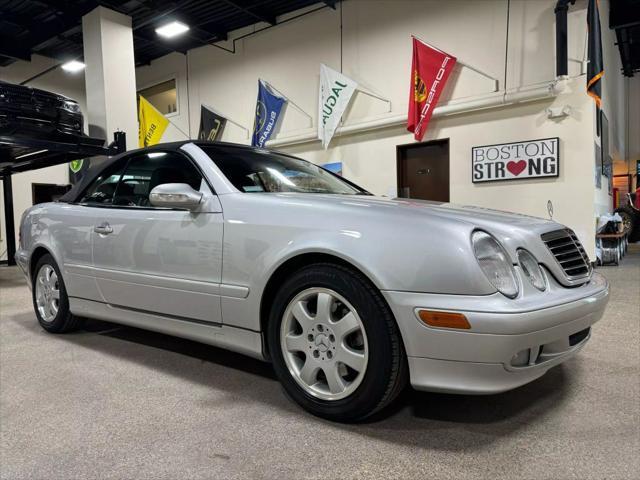 used 2002 Mercedes-Benz CLK-Class car, priced at $21,990