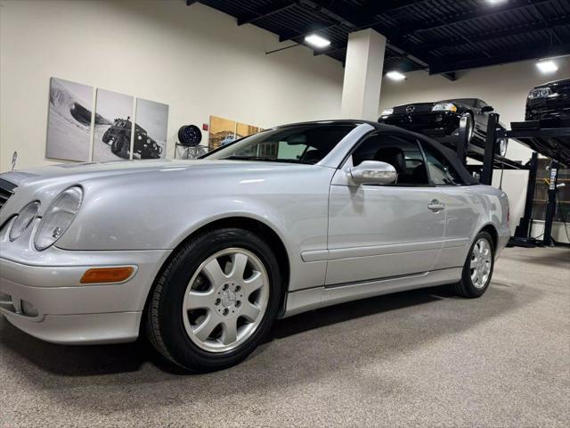 used 2002 Mercedes-Benz CLK-Class car, priced at $21,990