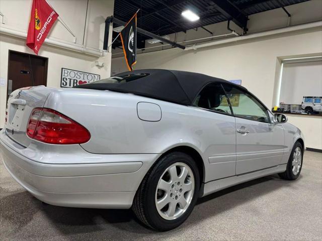 used 2002 Mercedes-Benz CLK-Class car, priced at $21,990