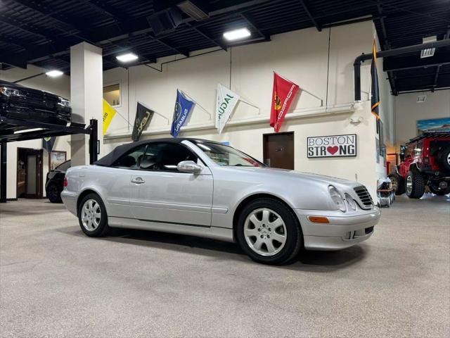 used 2002 Mercedes-Benz CLK-Class car, priced at $21,990