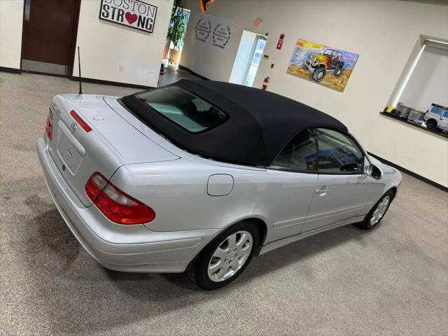 used 2002 Mercedes-Benz CLK-Class car, priced at $21,990