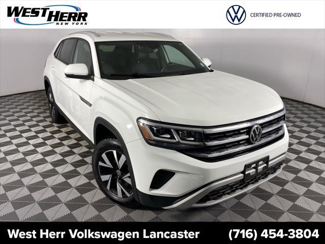 used 2021 Volkswagen Atlas Cross Sport car, priced at $25,948