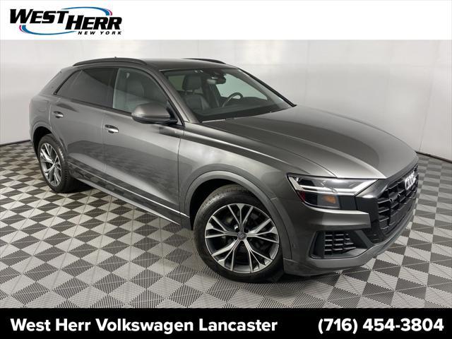 used 2021 Audi Q8 car, priced at $39,999