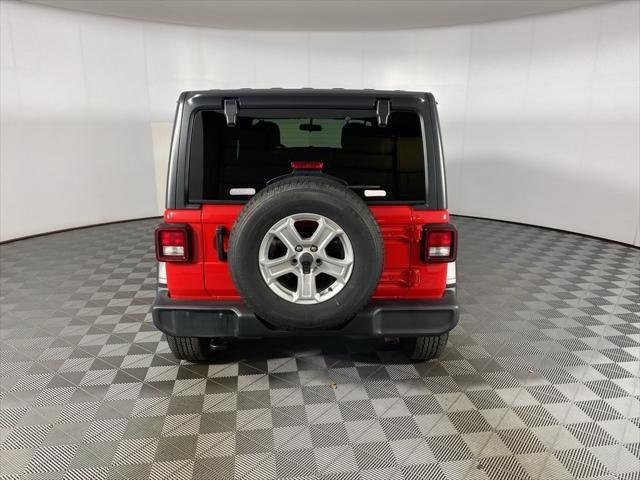 used 2021 Jeep Wrangler Unlimited car, priced at $29,952