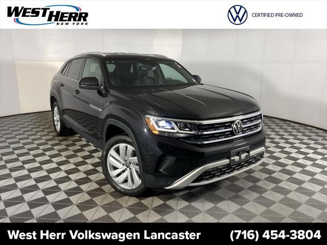 used 2021 Volkswagen Atlas Cross Sport car, priced at $25,443