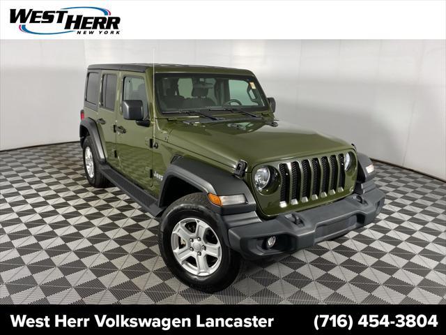 used 2021 Jeep Wrangler Unlimited car, priced at $33,414