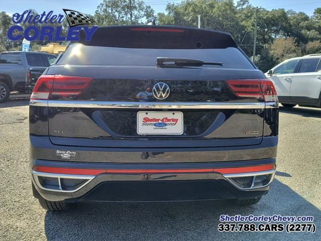 used 2022 Volkswagen Atlas Cross Sport car, priced at $30,990