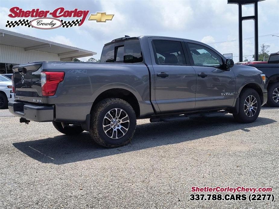 used 2022 Nissan Titan car, priced at $30,989