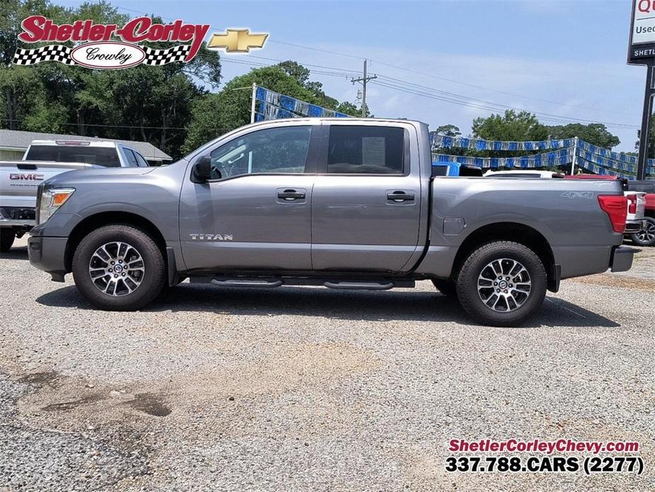 used 2022 Nissan Titan car, priced at $30,989