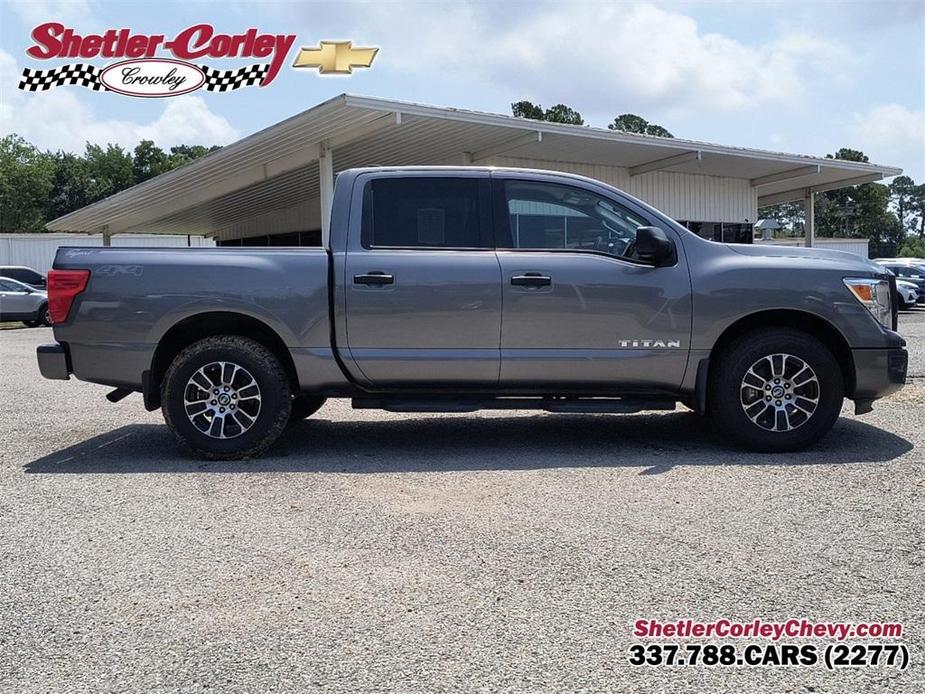 used 2022 Nissan Titan car, priced at $30,989