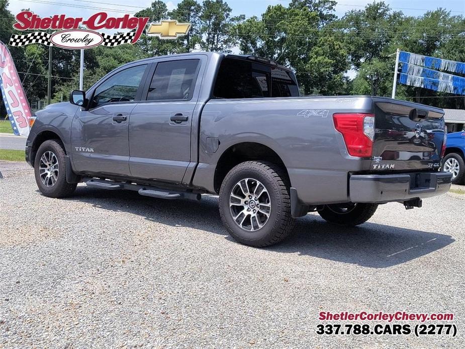 used 2022 Nissan Titan car, priced at $30,989